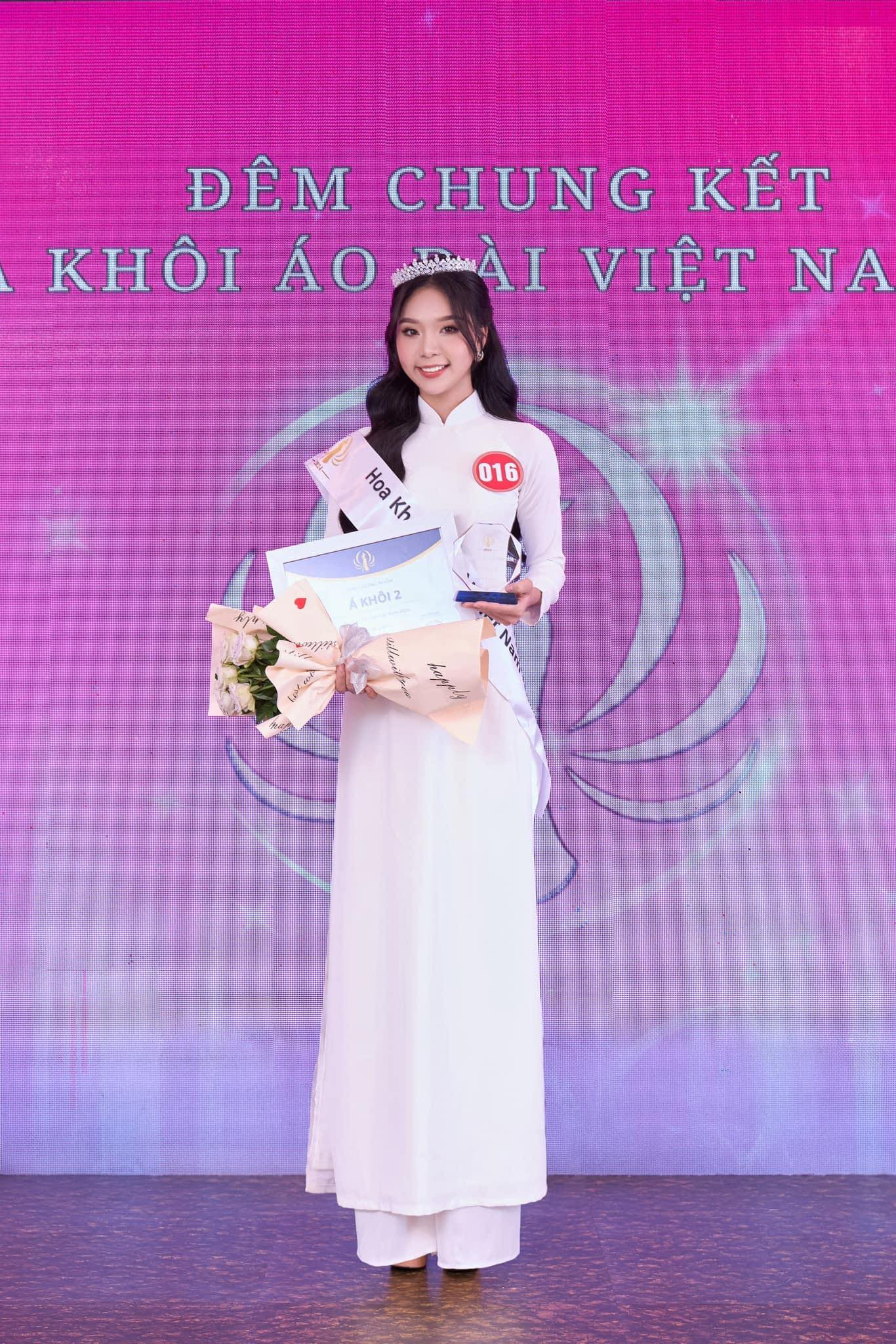 Á khôi Áo dài Việt Nam 2024 Nguyễn Khánh Linh dành tặng hơn 400kg khoai lang cho bệnh nhân hoàn cảnh khó khăn- Ảnh 1.