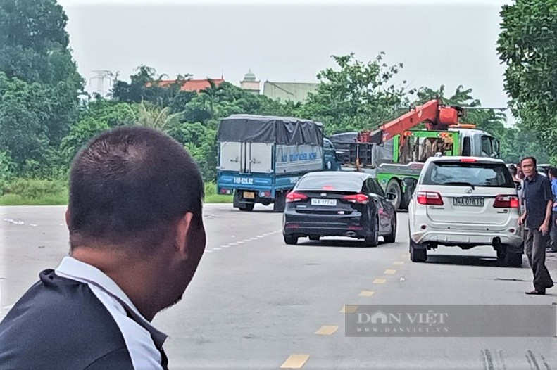 Phát hiện một người đàn ông tử vong trên xe ô tô tải ở đường tránh TP.Chí Linh, Hải Dương- Ảnh 1.
