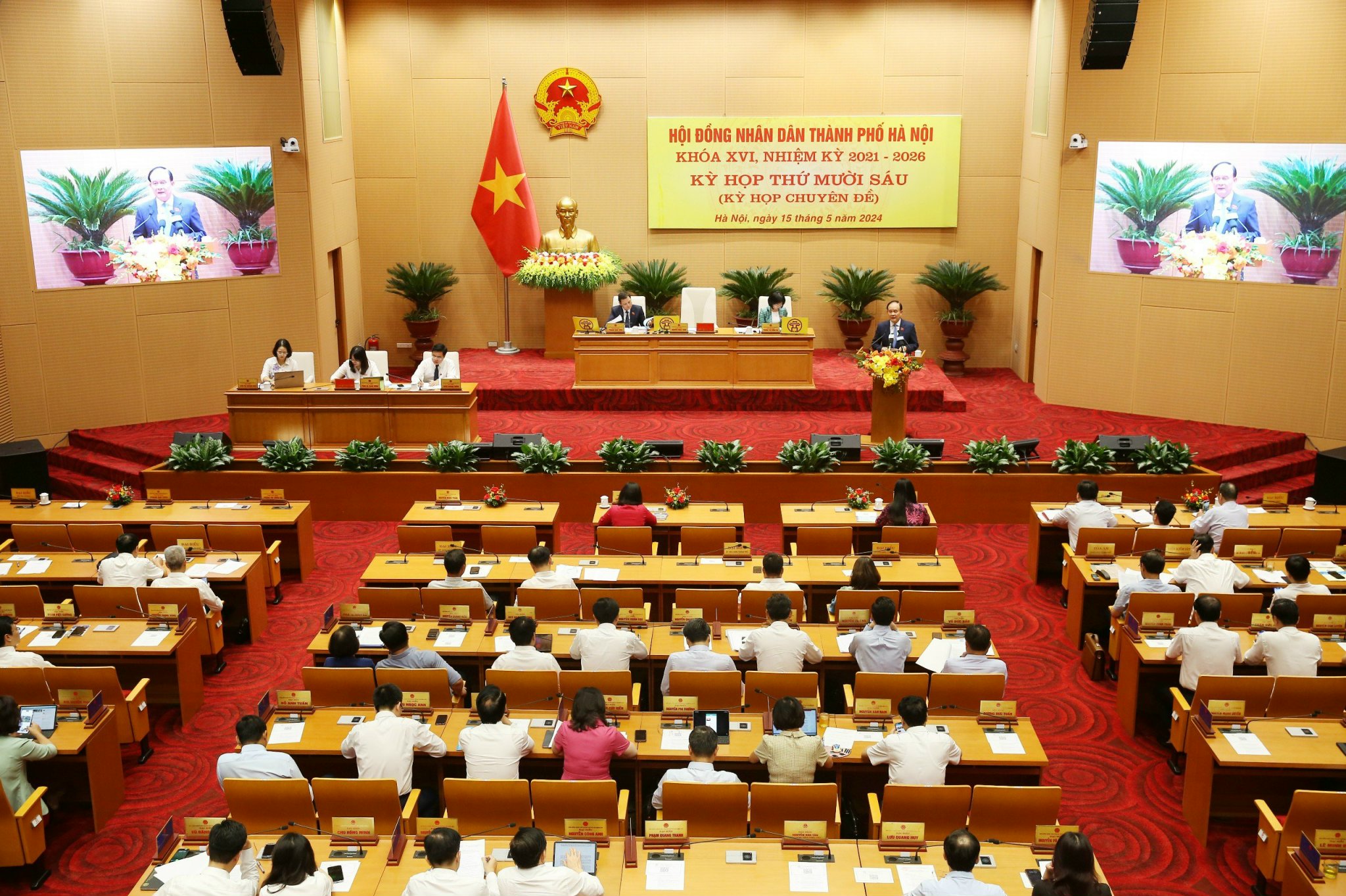 HĐND TP Hà Nội tiếp xúc cử tri chuyên đề đào tạo nghề, giải quyết việc làm- Ảnh 1.