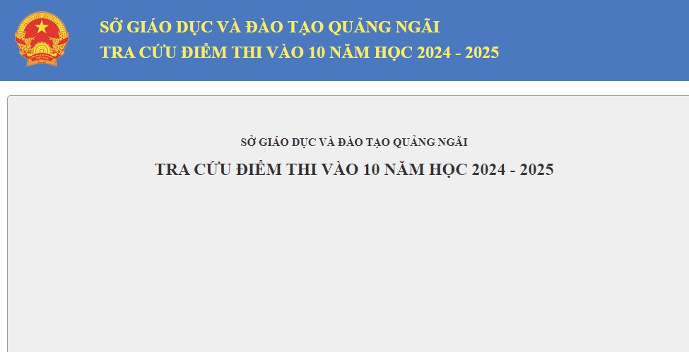Tra cứu điểm thi vào lớp 10 Quảng Ngãi, Trà Vinh năm 2024- Ảnh 1.