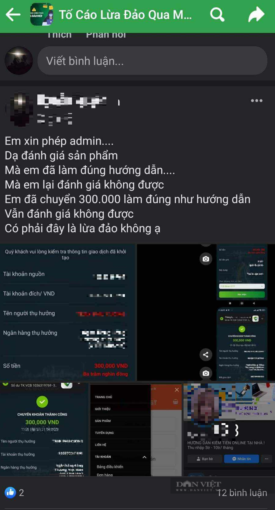 Nhiều sinh viên bị các đối tượng lừa đảo dụ dỗ khi xin việc dẫn đến “tiền mất tật mang”. Ảnh: Chụp màn hình (T.H)