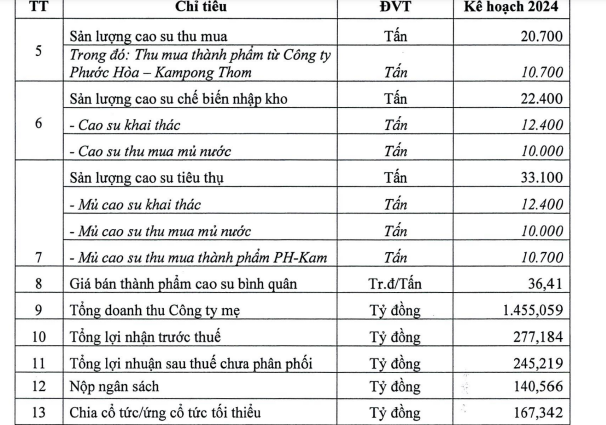 Cao su Phước Hòa (PHR): Trưởng ban Kiểm soát xin từ nhiệm trước thềm ĐHĐCĐ 2024- Ảnh 1.