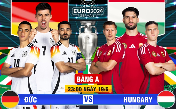 Xem trực tiếp Đức vs Hungary trên kênh nào?