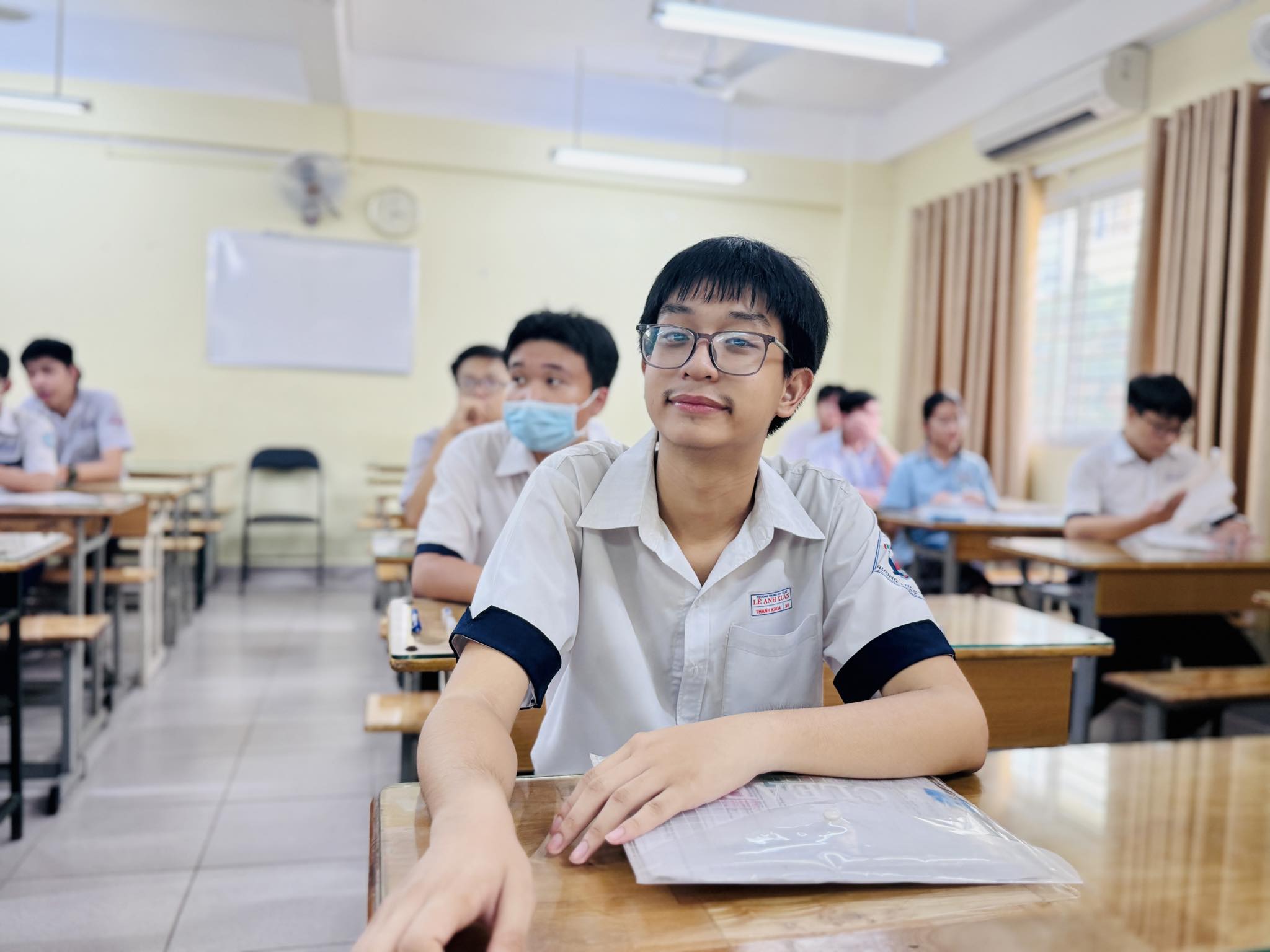 Thủ khoa lớp 10 TP.HCM 2024 đạt 28,75 điểm, là thí sinh ở quận Tân Phú- Ảnh 1.