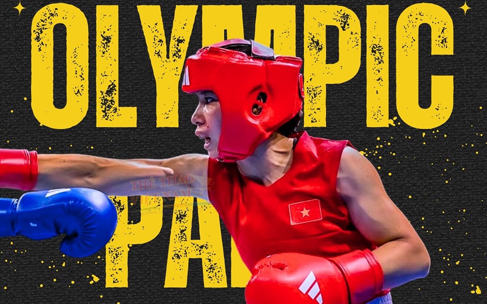 Nữ võ sĩ boxing Hà Thị Linh tỏa sáng giành vé dự Olympic Paris 2024