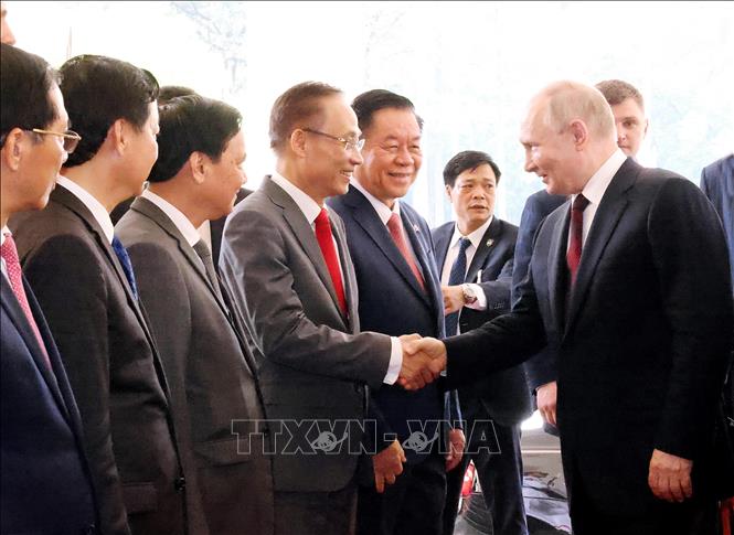 Tổng Bí thư Nguyễn Phú Trọng hội đàm với Tổng thống Liên bang Nga Vladimir Putin - Ảnh 2.