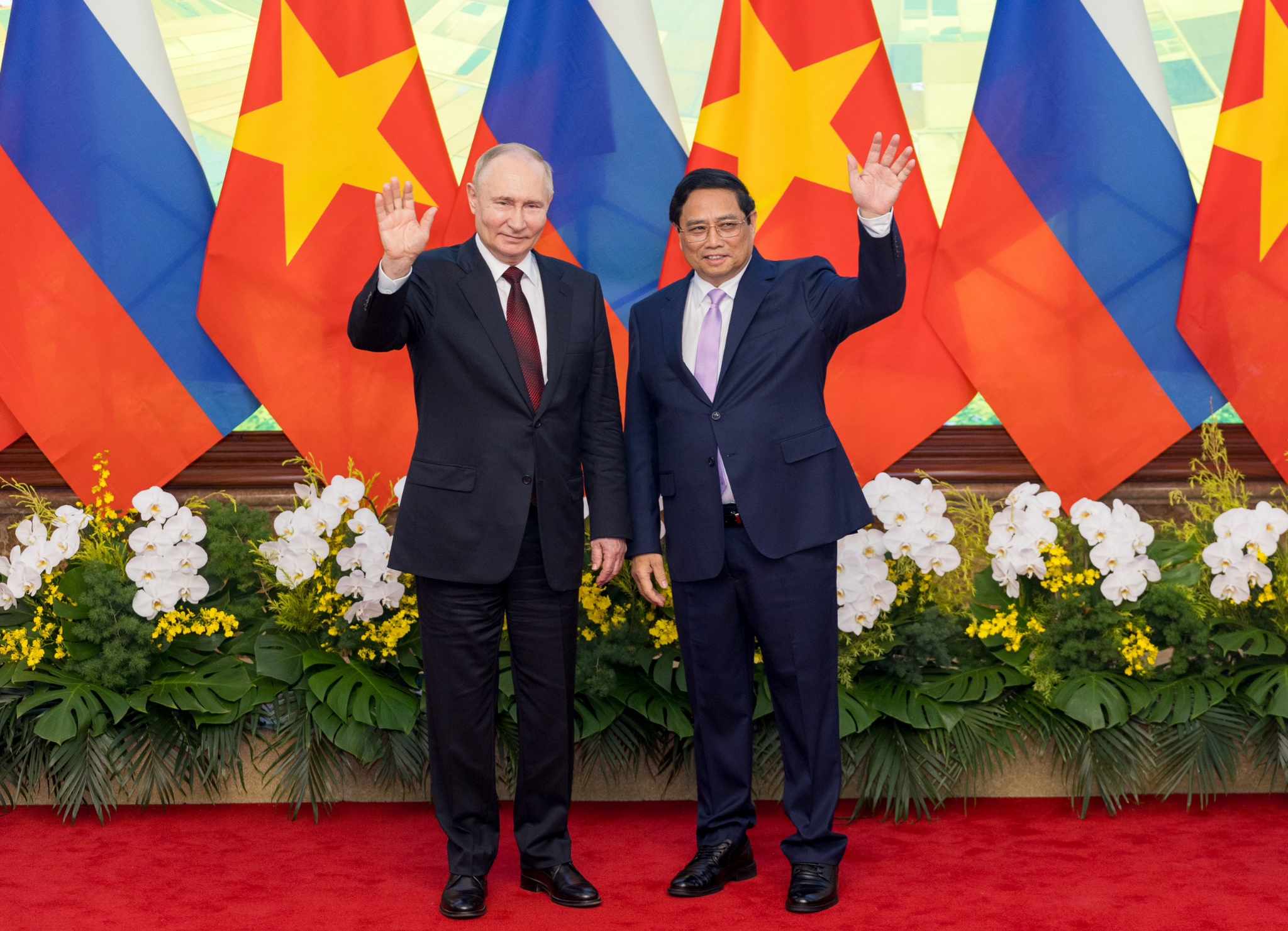 Thủ tướng Phạm Minh Chính hội kiến Tổng thống Liên bang Nga Vladimir Putin- Ảnh 2.