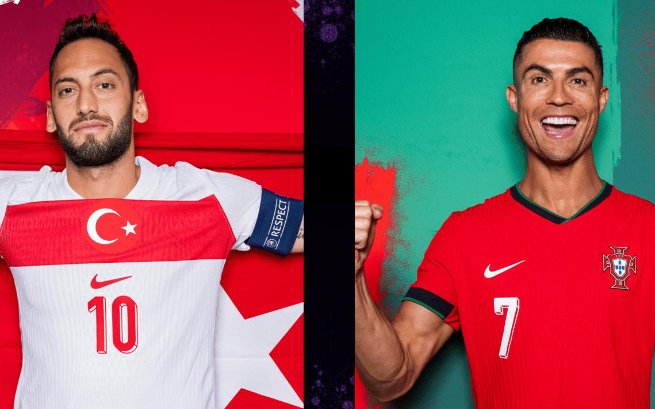Thổ Nhĩ Kỳ vs Bồ Đào Nha (23 giờ ngày 22/6): Cầm chân nhau trong toan tính?