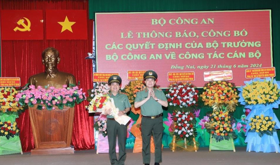 Thiếu tướng Nguyễn Sỹ Quang, Giám đốc Công an Đồng Nai được điều động làm Cục trưởng của Bộ Công an- Ảnh 1.