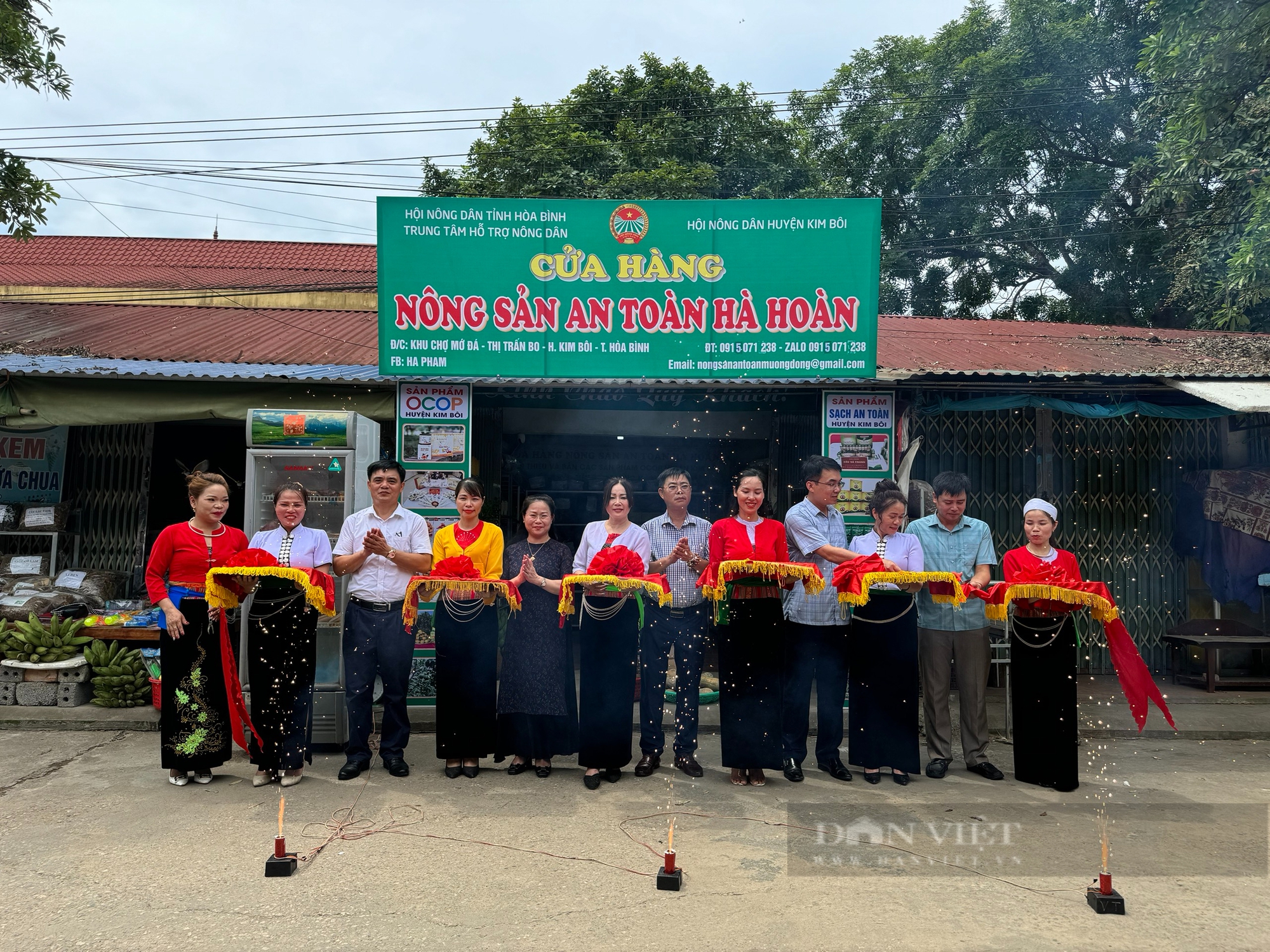 Hội Nông dân Hòa Bình khai trương cửa hàng nông sản an toàn thứ 12 - Ảnh 2.