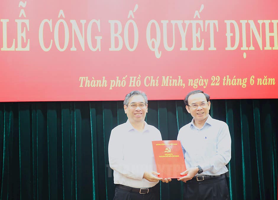 Phó bí thư Thành ủy TP.HCM Nguyễn Phước Lộc nhận thêm nhiệm vụ- Ảnh 1.