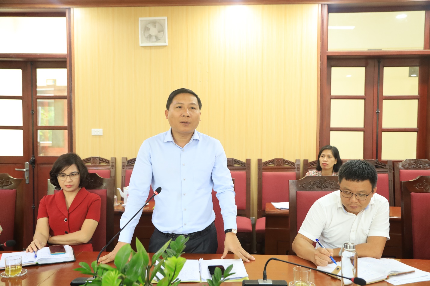 Hội Nông dân thành phố Hà Nội làm việc với huyện Mê Linh - Ảnh 2.
