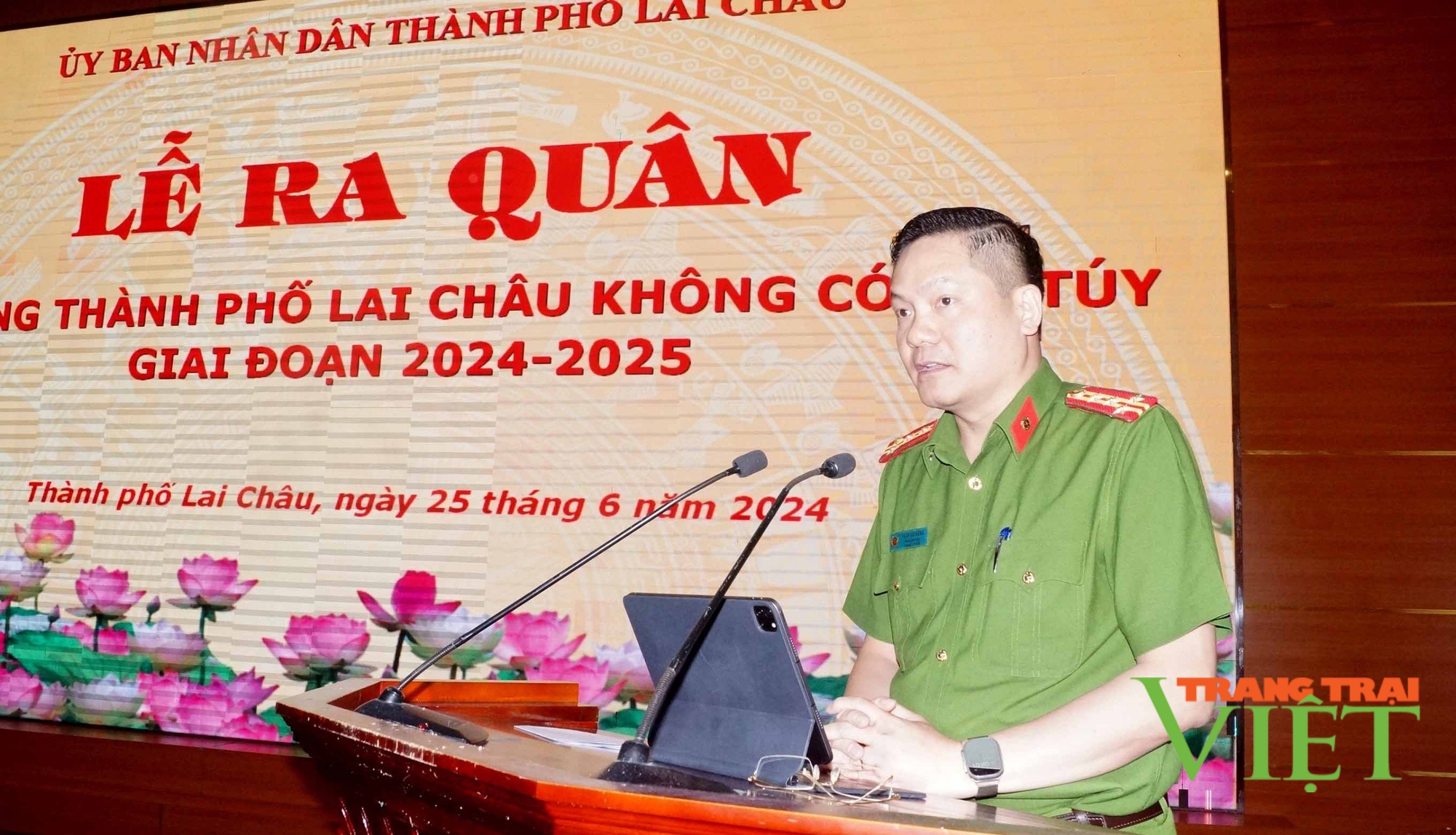 Phấn đấu xây dựng thành phố Lai Châu không có ma tuý- Ảnh 2.