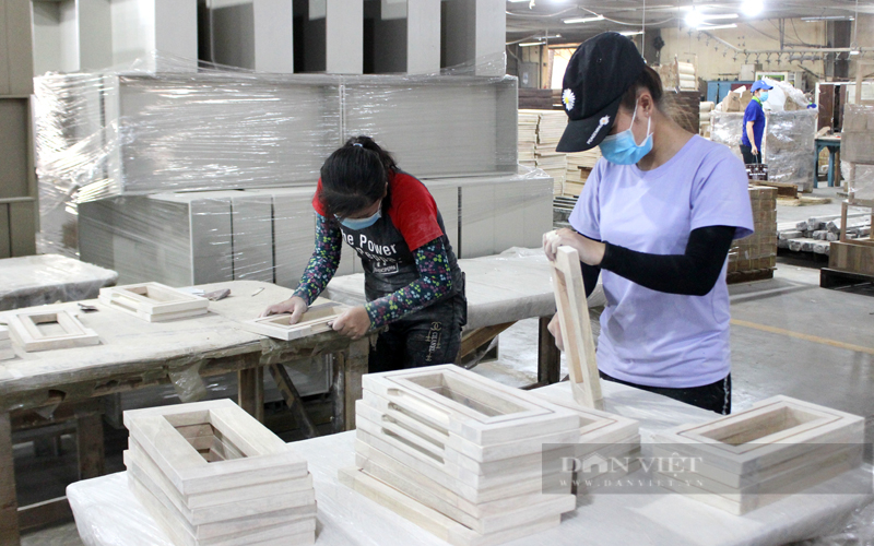 Người lao động làm việc tại một nhà máy chế biến gỗ ở TP.Thuận An, Bình Dương. Ảnh: Trần Khánh