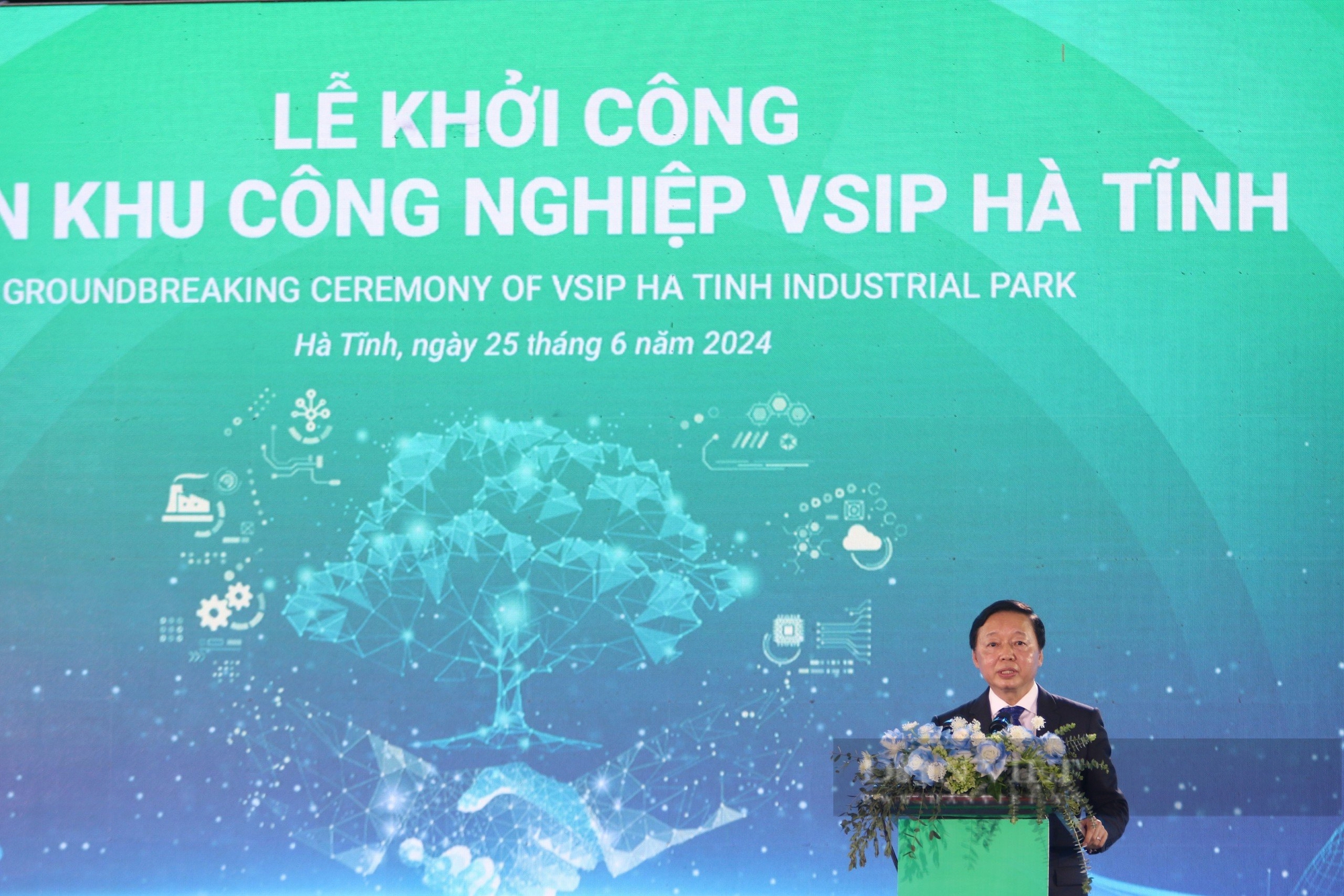 Hà Tĩnh: Khởi công Khu công nghiệp VSIP Hà Tĩnh vốn hơn 1.500 tỷ đồng- Ảnh 3.
