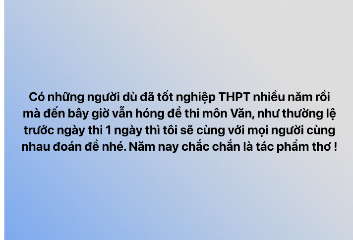 Dự đoán đề thi tốt nghiệp Ngữ văn 2024: Ai cũng cầu mong vào tác phẩm này- Ảnh 2.