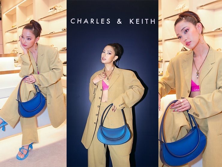 Châu Bùi chứng tỏ gu thời trang cực chất với phụ kiện trong BST Xuân-Hè của Charles & Keith