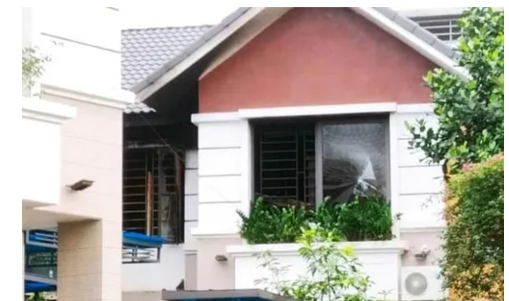 Hỏa hoạn tại căn nhà hai tầng ở Thái Nguyên khiến 2 vợ chồng chủ nhà tử vong- Ảnh 1.