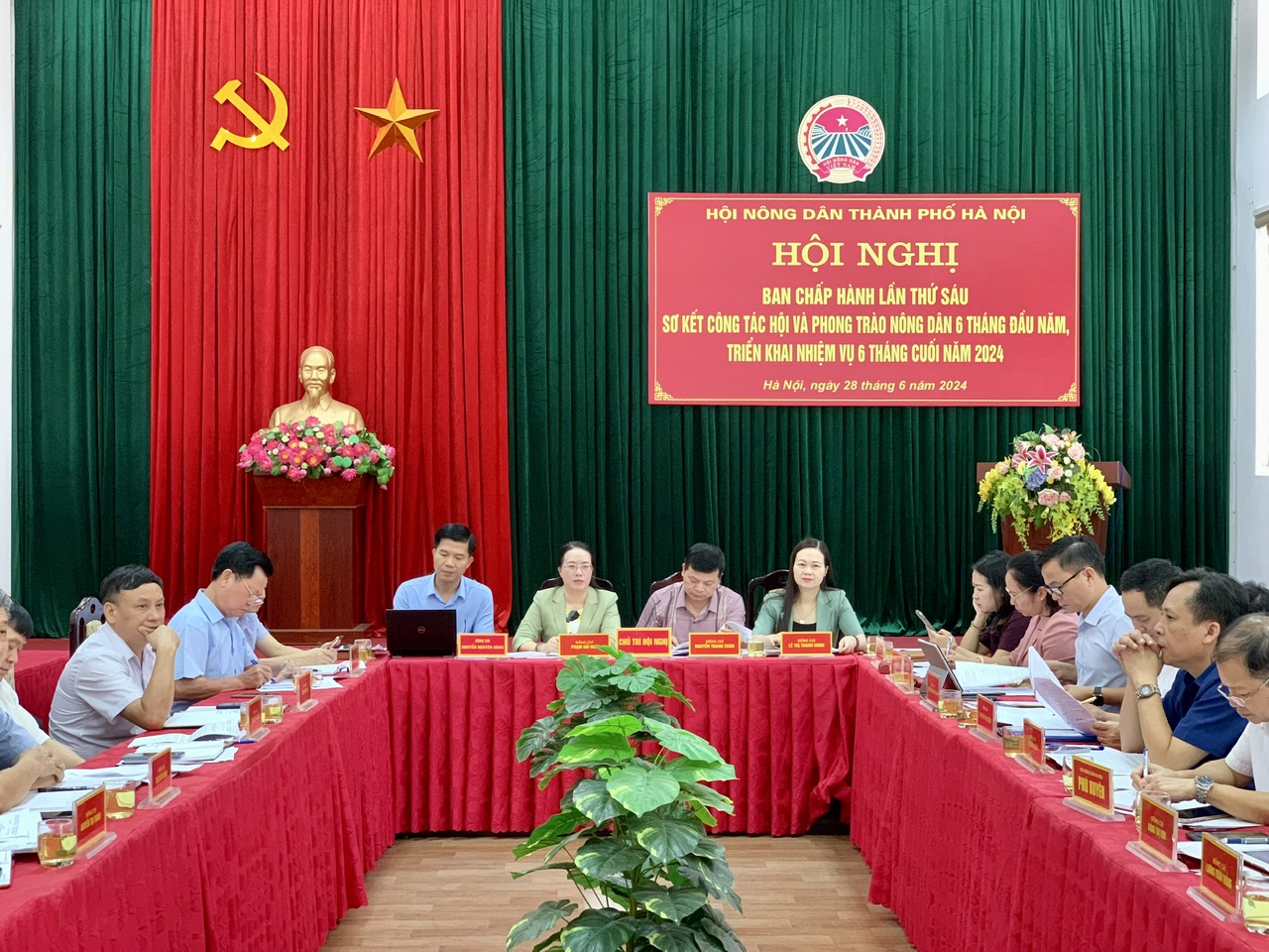 Hội Nông dân Hà Nội tổ chức Hội nghị Ban Chấp hành, triển khai nhiệm vụ 6 tháng cuối năm 2024- Ảnh 2.