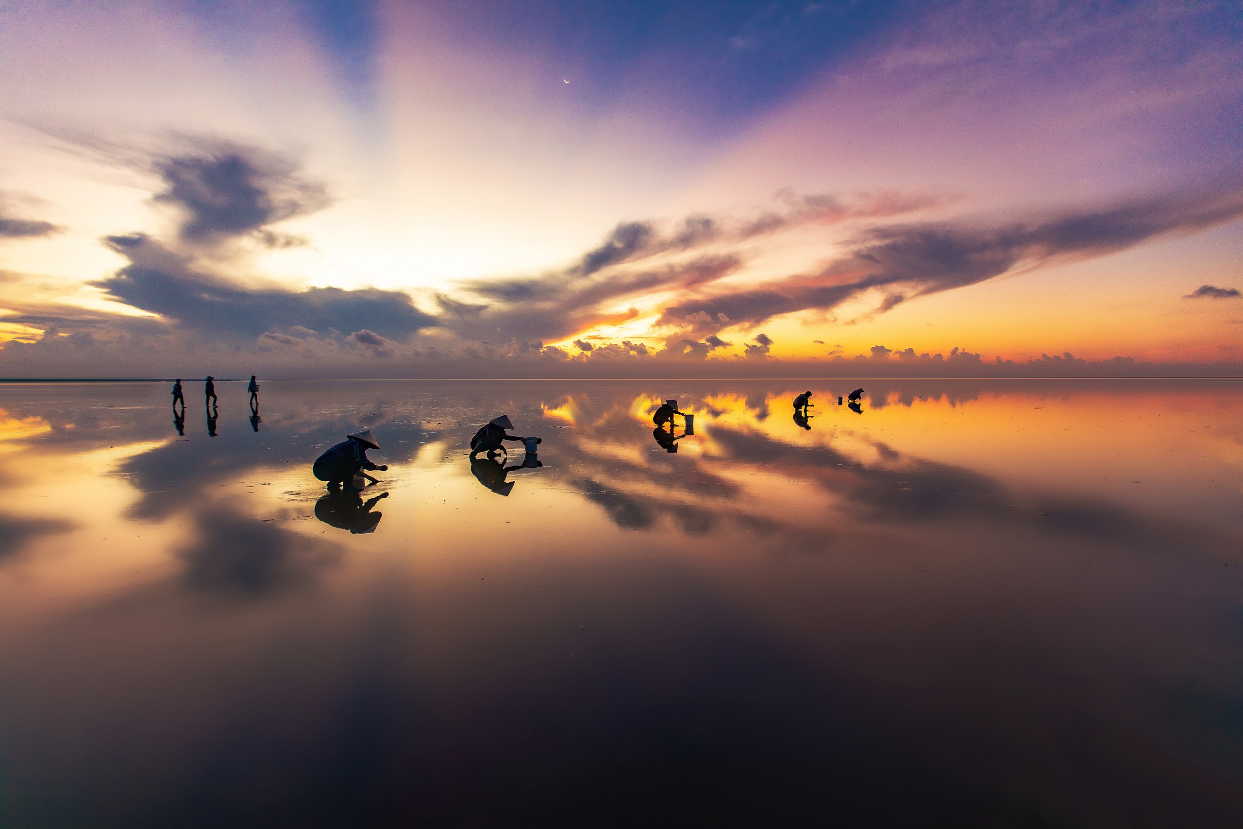 Vẻ đẹp như mơ như thực của bãi biển Đồng Châu trong ánh bình minh- Ảnh 9.
