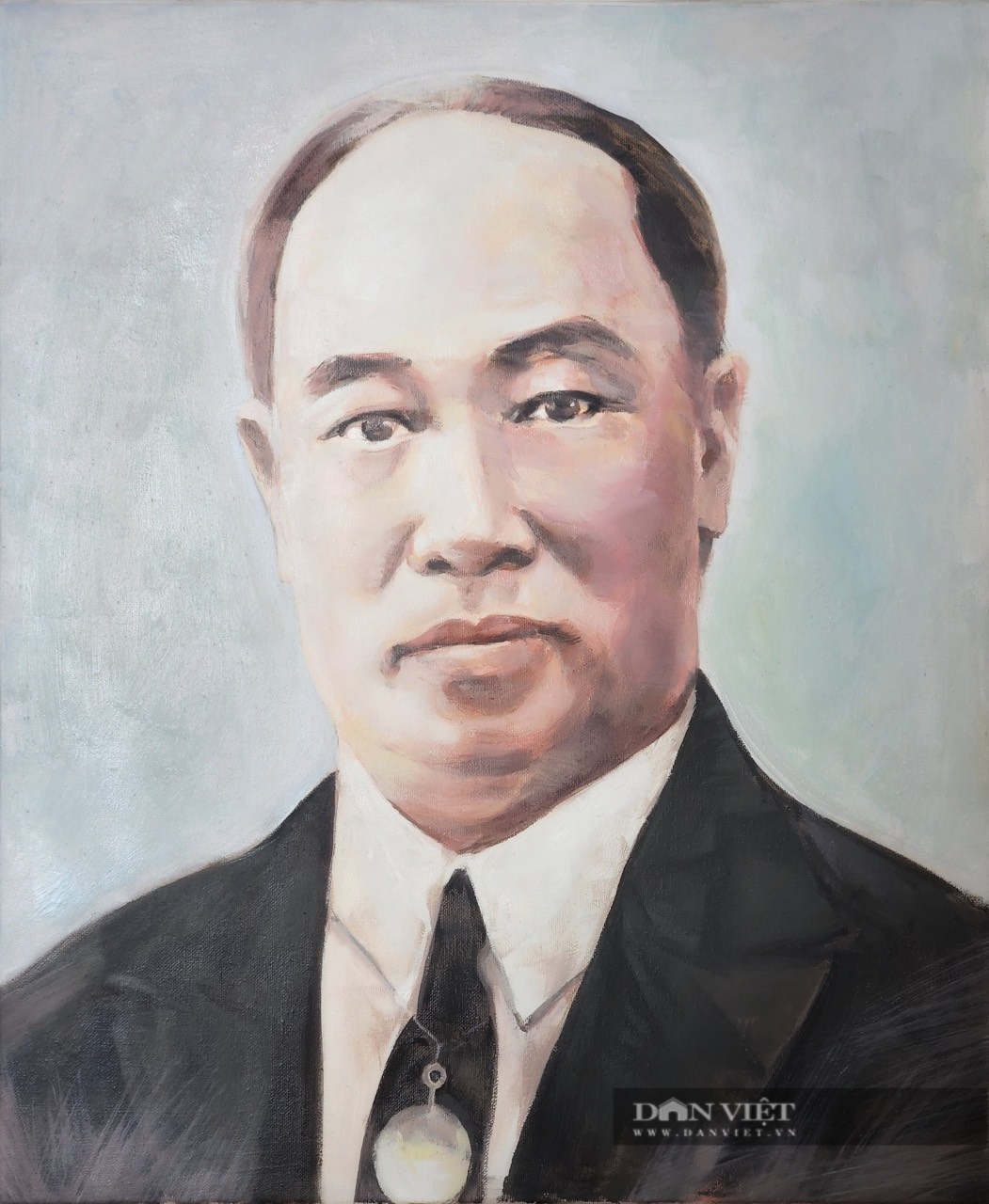 Triển lãm tranh về doanh nhân Phạm Nhật Vượng, Trương Gia Bình...            - Ảnh 6.