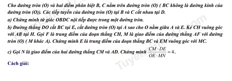 Đề thi môn Toán vào lớp 10 năm 2024 của Bắc Giang có gợi ý đáp án- Ảnh 8.