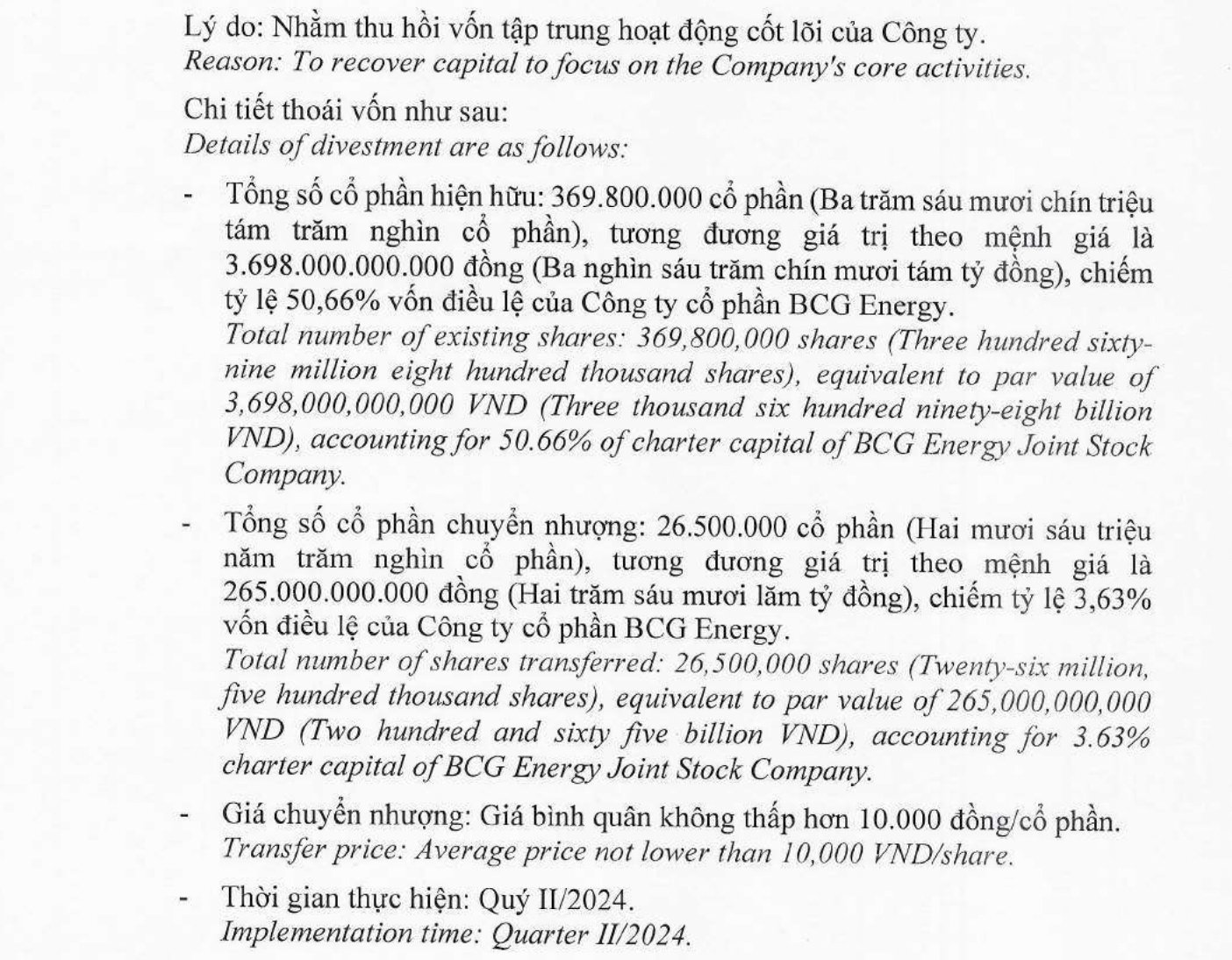 Bamboo Capital rút bớt vốn từ lĩnh vực chủ chốt để tập trung vào "cốt lõi"- Ảnh 2.