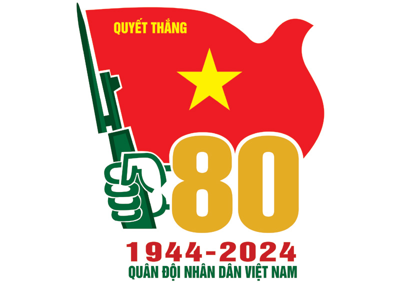 Bộ Quốc phòng công bố mẫu Biểu trưng Kỷ niệm 80 năm Ngày thành lập QĐND Việt Nam
- Ảnh 1.