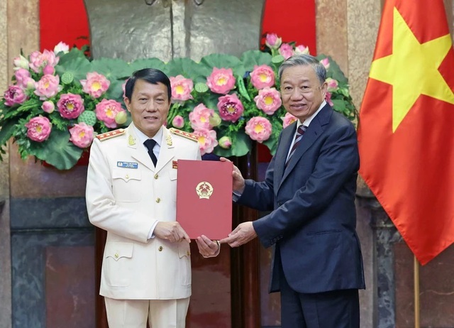 Chủ tịch nước Tô Lâm trao Quyết định bổ nhiệm Phó Thủ tướng và Bộ trưởng Bộ Công an- Ảnh 2.