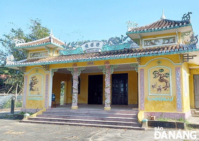 Nhà thờ tộc Trần Phước ở một làng cổ của Quảng Nam có tấm bia cổ 150 tuổi- Ảnh 1.