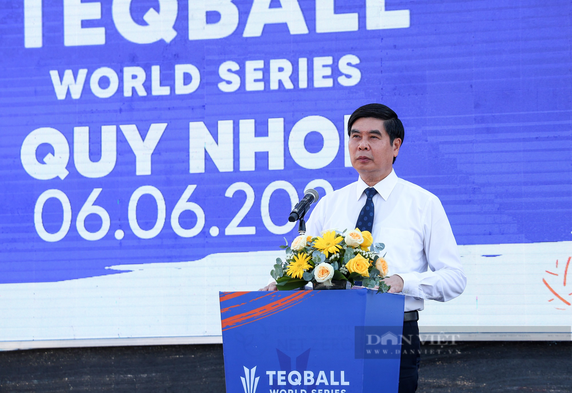 Trầm trồ trước pha "bay người sút bóng" trong giải Teqball quốc tế đầu tiên tại Việt Nam đang diễn ra ở Bình Định- Ảnh 5.