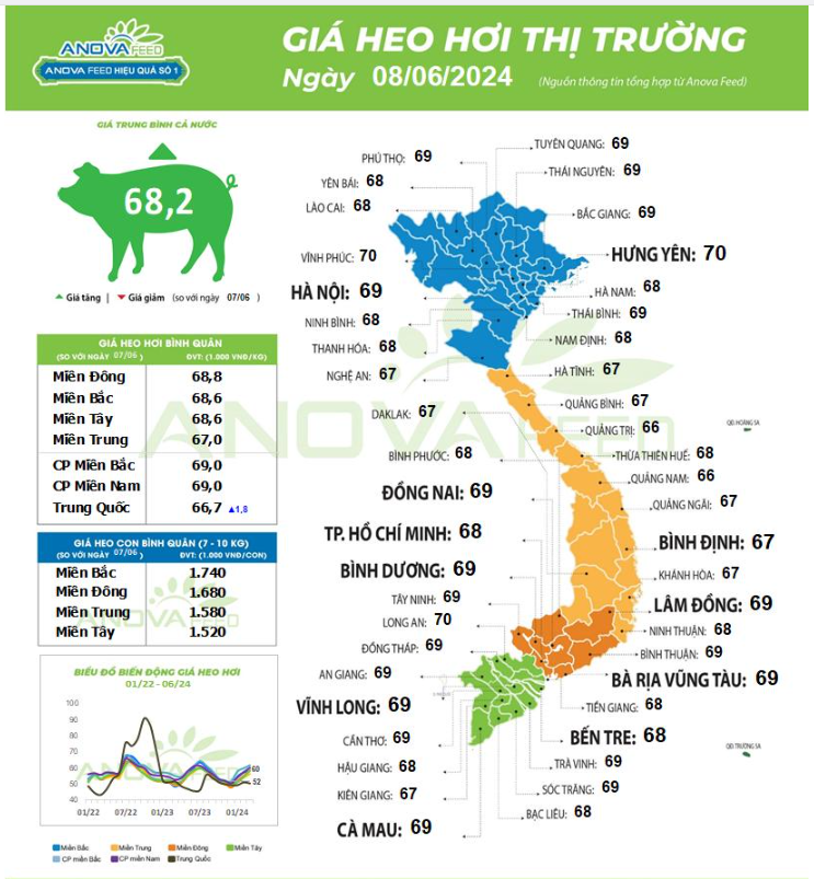 Lợn hơi giữ giá cao, giá lợn giống tăng theo khi người dân tái đàn mạnh- Ảnh 1.