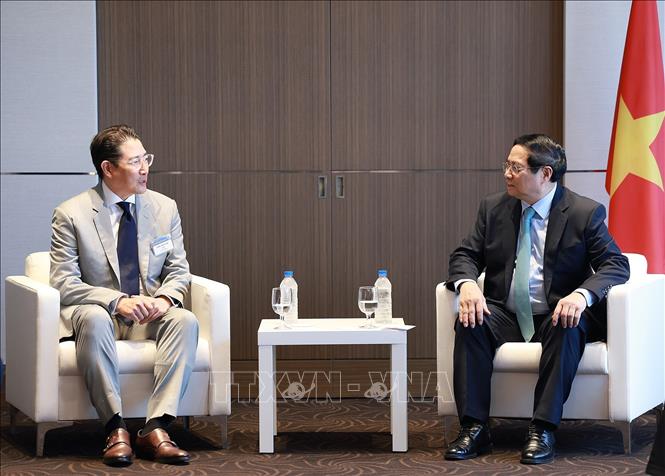 Thủ tướng Phạm Minh Chính hoan nghênh các tập đoàn Hàn Quốc mở rộng đầu tư ở Việt Nam- Ảnh 1.