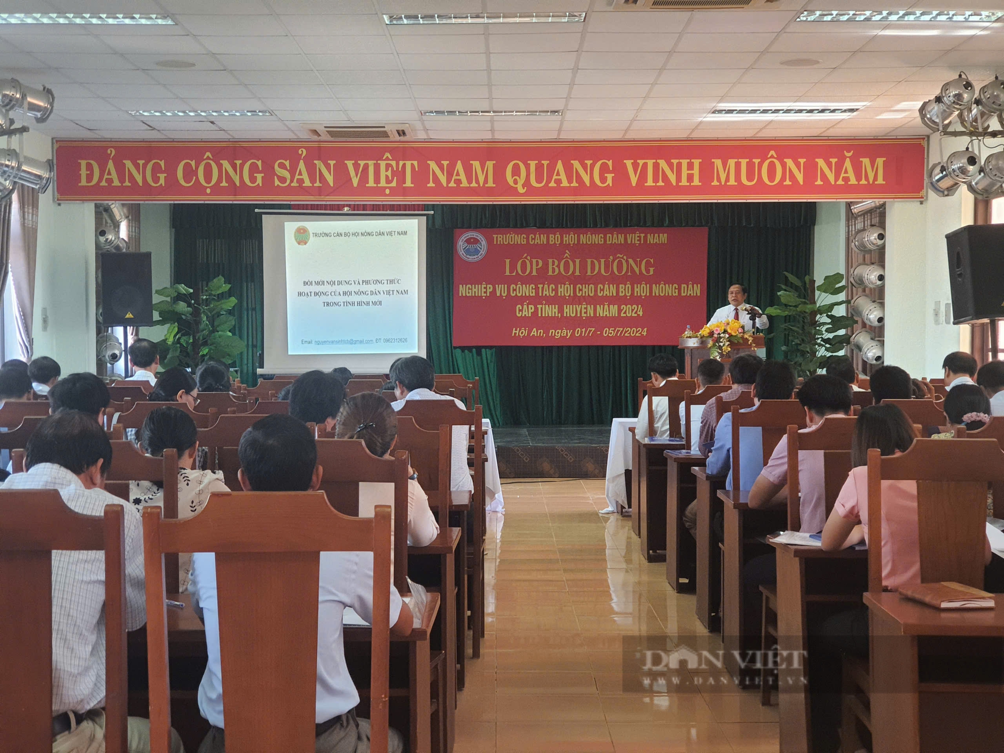 Trường Cán bộ Hội NDVN mở lớp bồi dưỡng nghiệp vụ công tác Hội cho cán bộ Hội Nông dân cấp tỉnh, huyện năm 2024- Ảnh 5.