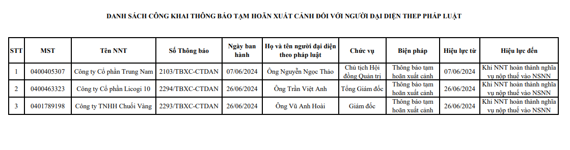 Vì sao Chủ tịch Trung Nam Land bị tạm hoãn xuất cảnh?- Ảnh 1.