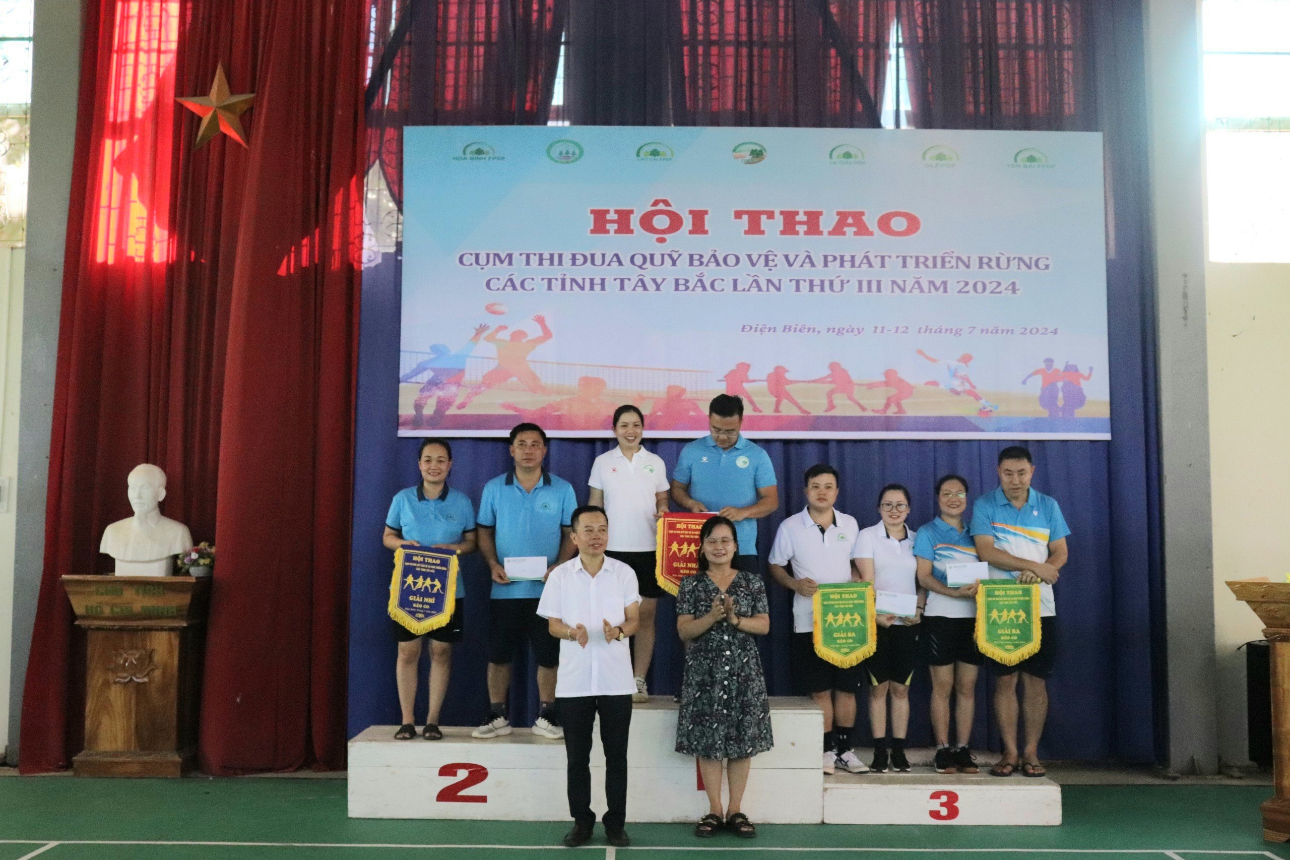 Hội thao Cụm thi đua Quỹ Bảo vệ và phát triển rừng Tây Bắc: Thúc đẩy thể thao, gắn kết đoàn thể