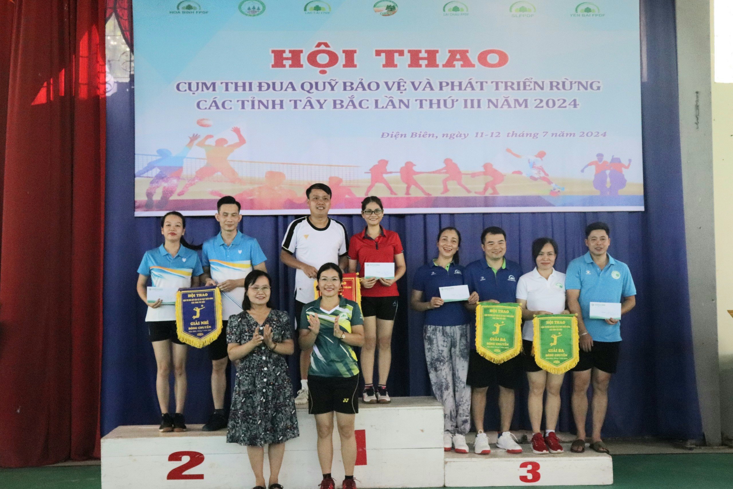 Hội thao Cụm thi đua quỹ Bảo vệ và phát triển rừng Tây Bắc: Thể thao rèn sức, đoàn kết vươn cao