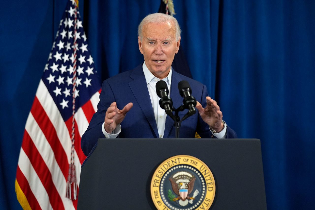 Phản ứng của Tổng thống Biden sau khi ông Trump bị bắn- Ảnh 1.