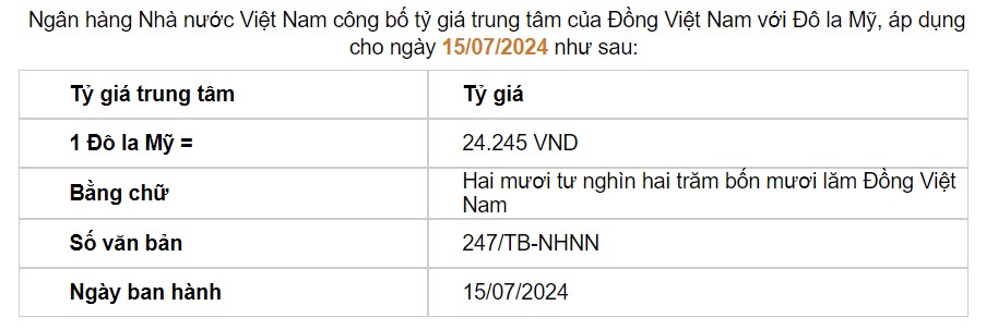 Giá USD hôm nay 16/7: Thế giới đi ngang, tỷ giá trong nước giảm nhẹ- Ảnh 3.