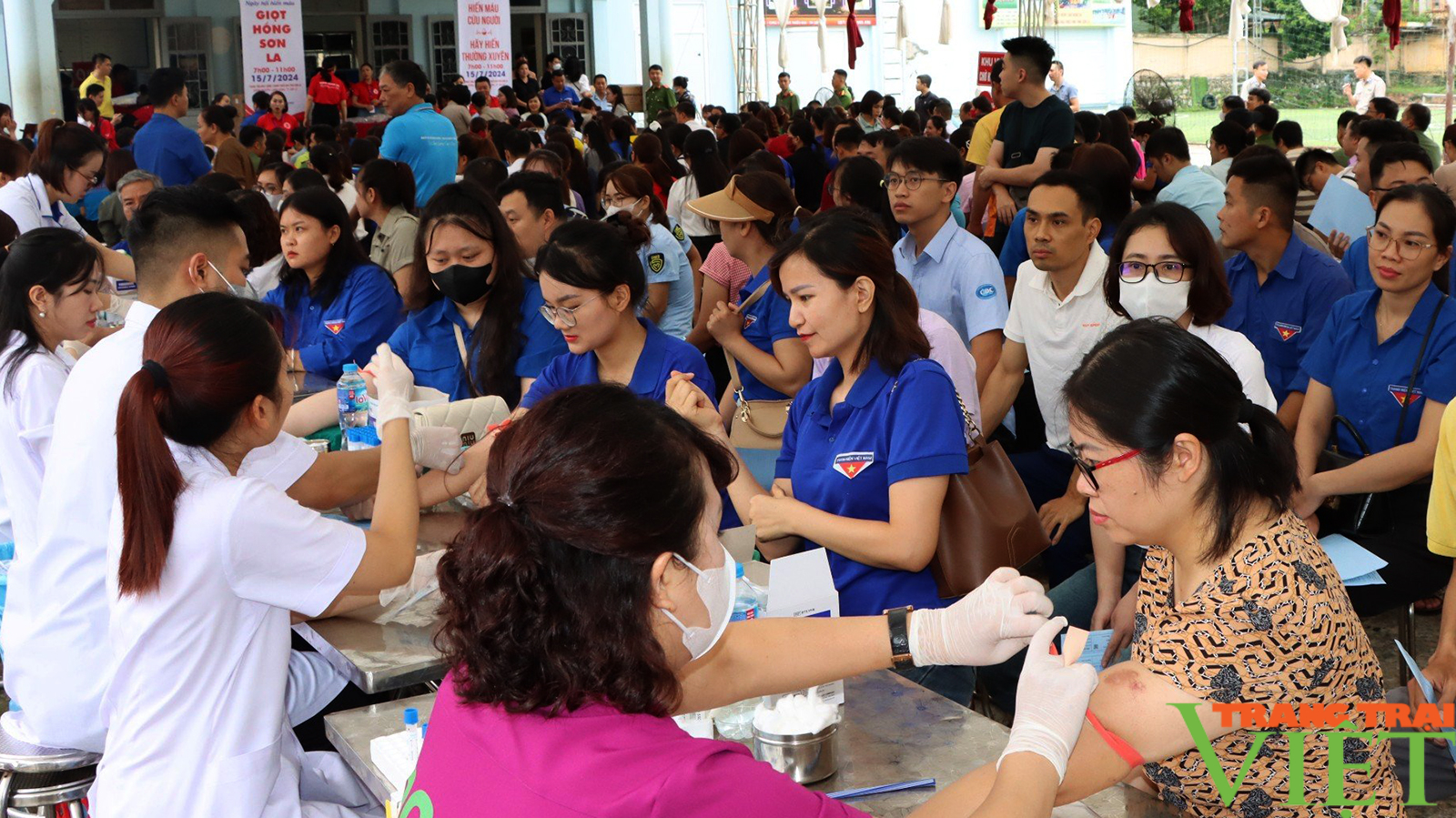 "Hành trình đỏ" tiếp nhận 40.544 đơn vị máu tại Sơn La- Ảnh 2.