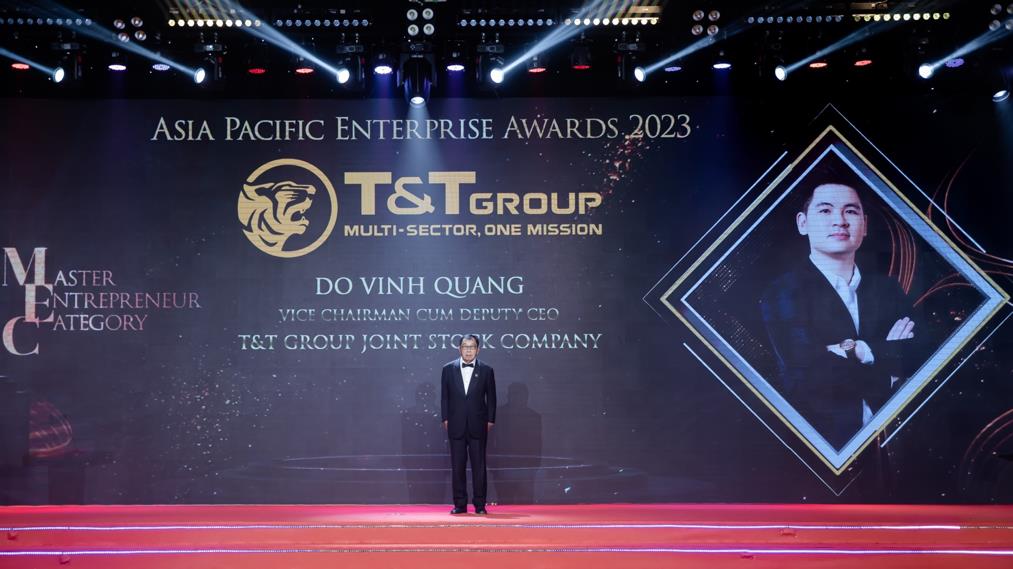 Phó Chủ tịch T&T Group Đỗ Vinh Quang nhận giải Doanh nhân xuất sắc Châu Á 2023- Ảnh 1.