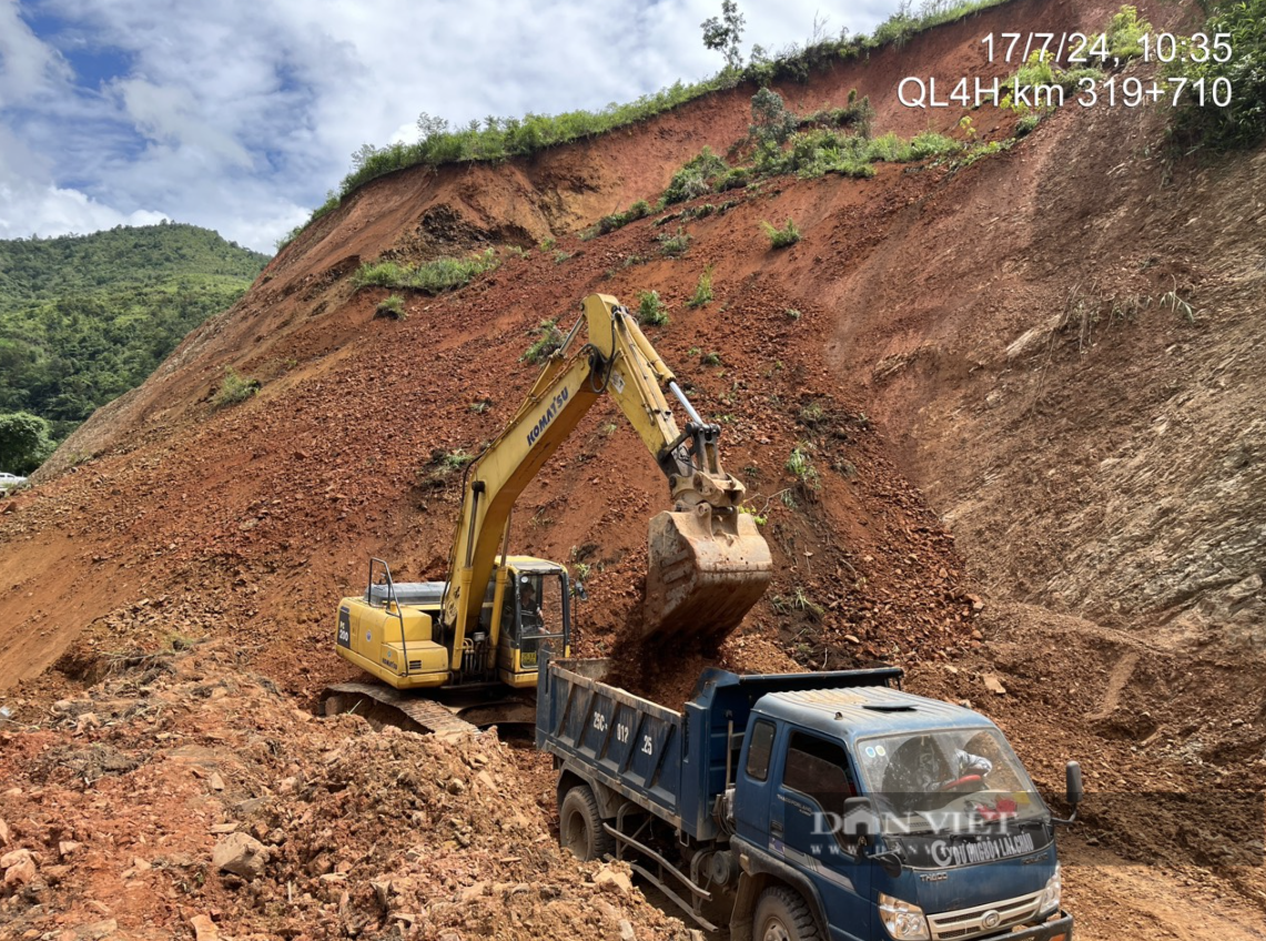 Lai Châu: Mưa lớn kéo dài nhiều ngày gây sạt lở đất đá, ách tắc giao thông- Ảnh 3.