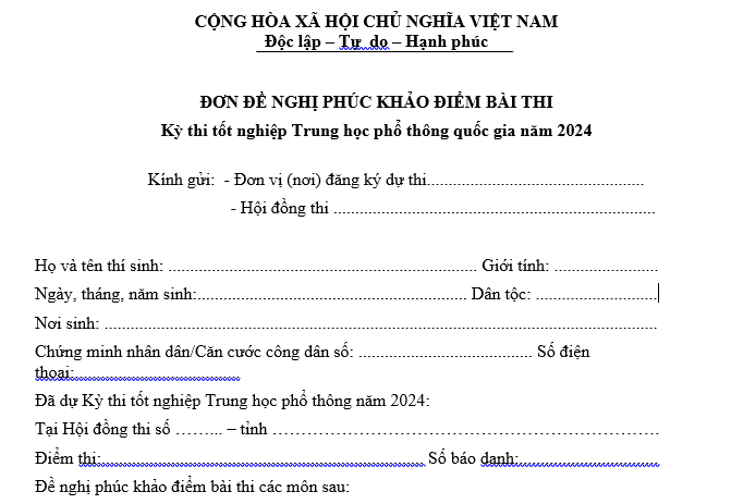 Phúc khảo điểm thi tốt nghiệp THPT 2024 ra sao, tăng hay hạ điểm?- Ảnh 2.