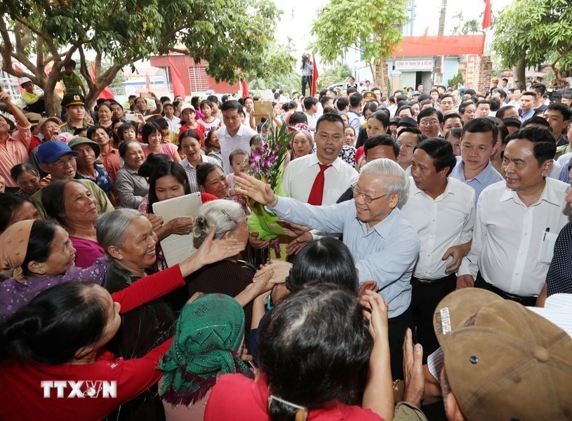 Tổng Bí thư Nguyễn Phú Trọng - Nhà Lãnh đạo lỗi lạc, trọn đời vì nước, vì dân- Ảnh 3.