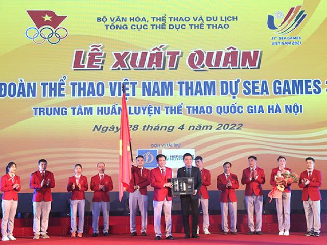 Herbalife Nutrition đồng hành cùng Lễ Xuất Quân của Đoàn Thể Thao Việt Nam tham dự SEA Games 31