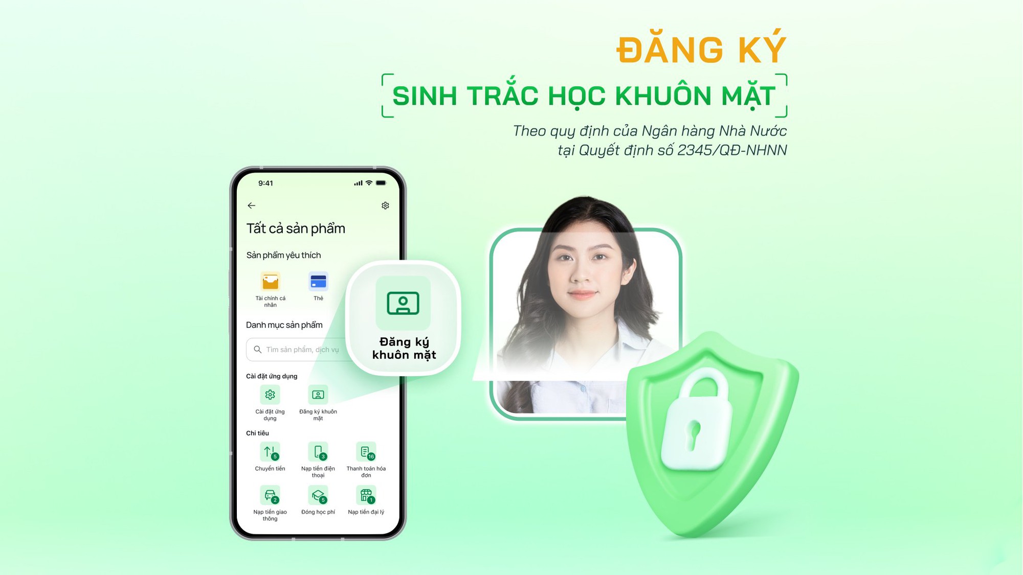 Ngân hàng tăng cường hỗ trợ khách hàng cập nhật sinh trắc học- Ảnh 1.