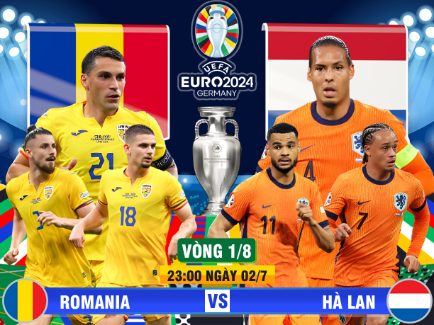 Soi kèo, tỷ lệ hiệp 2 Romania vs Hà Lan (23h ngày 2/7, vòng 1/8 EURO 2024)- Ảnh 1.