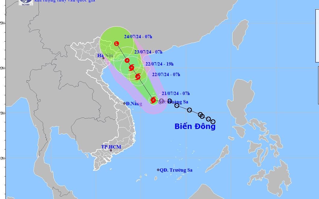 Nóng: Biển Đông có cơn bão số 2, tác động đến thời tiết miền Bắc những ngày tới ra sao?