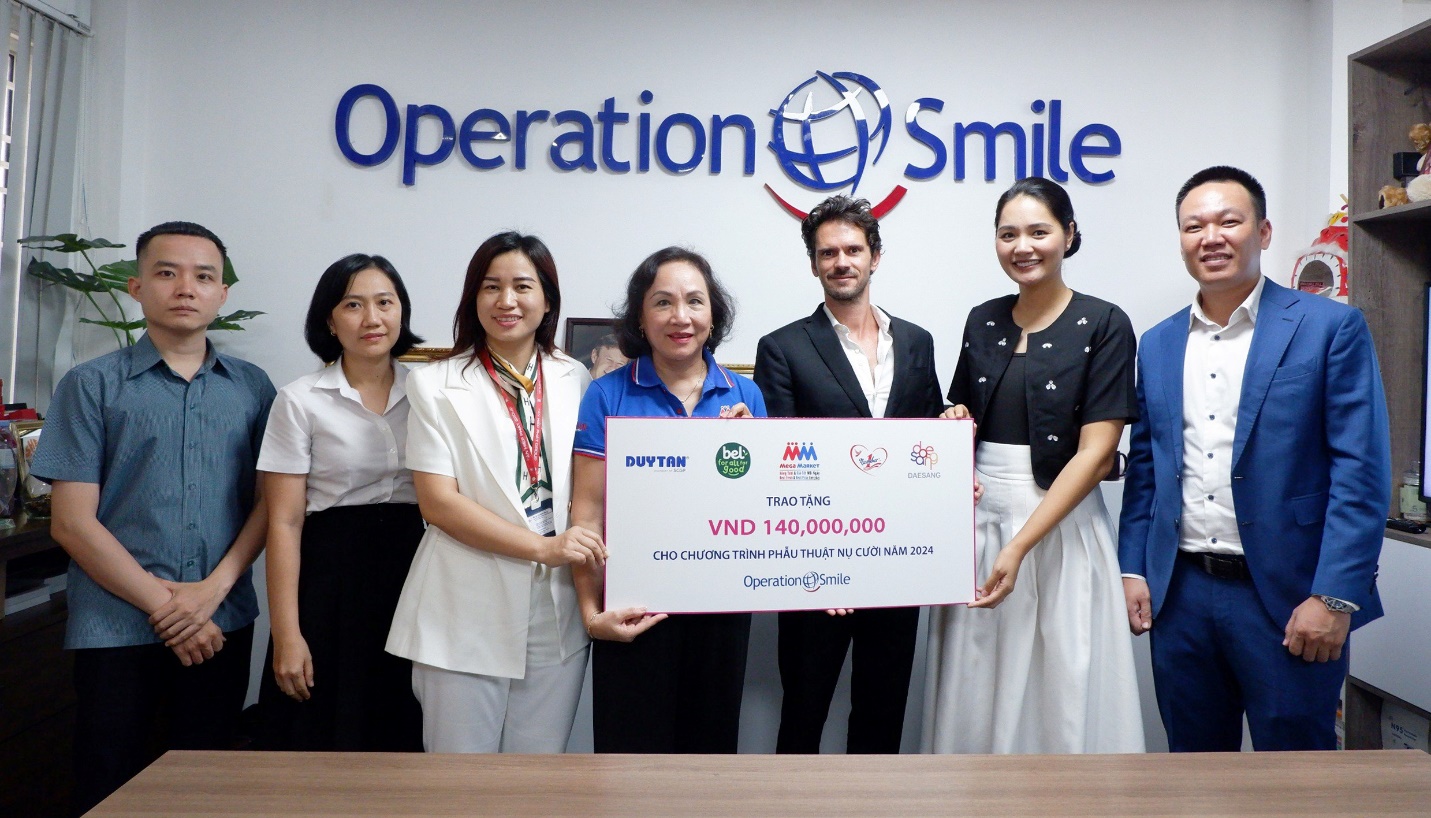 MM Mega Market đồng hành cùng chương trình phẫu thuật nụ cười - Operation Smile Việt Nam - Ảnh 1.