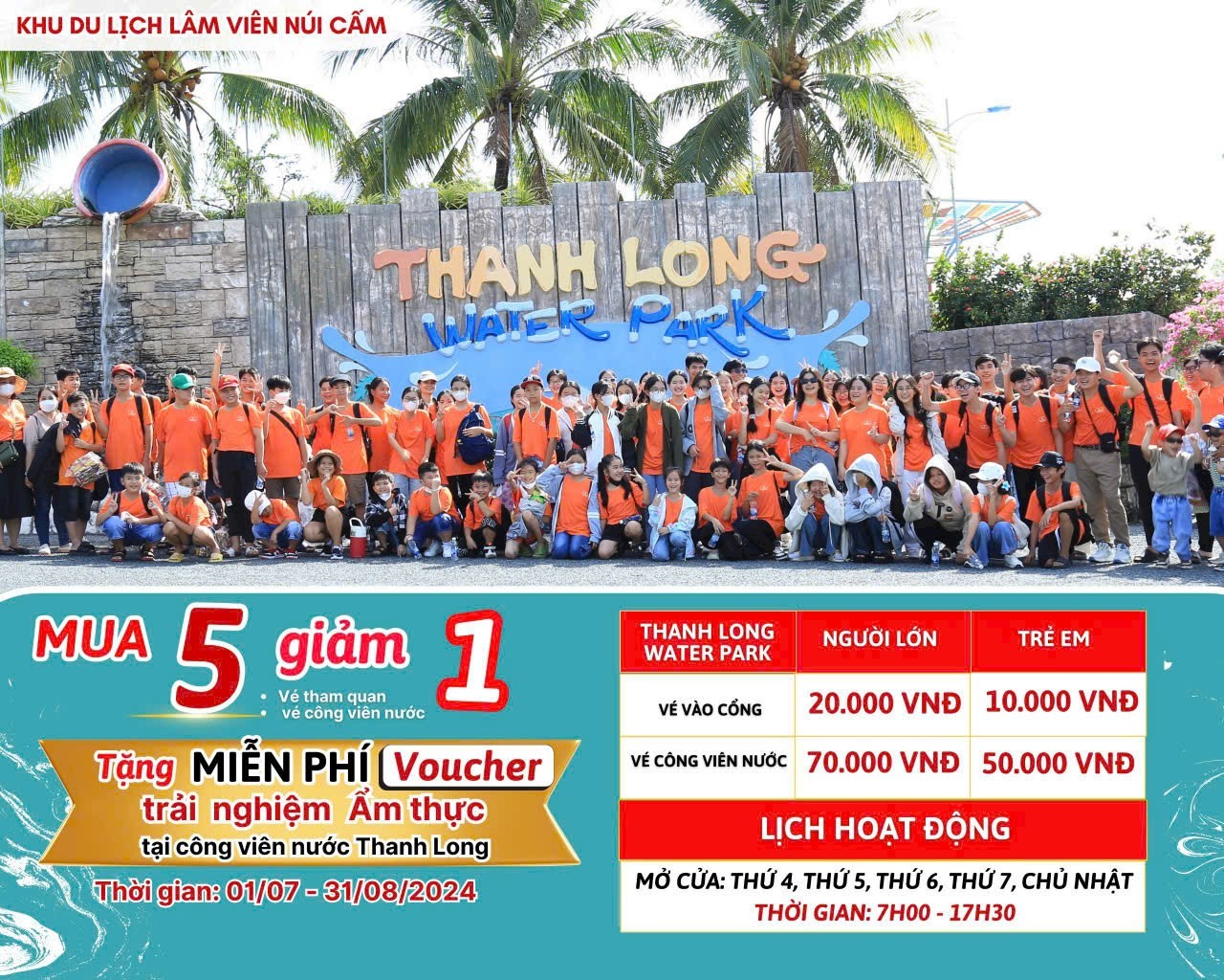 Phá đảo mùa hè tại công viên nước Thanh Long Water Park- Ảnh 1.